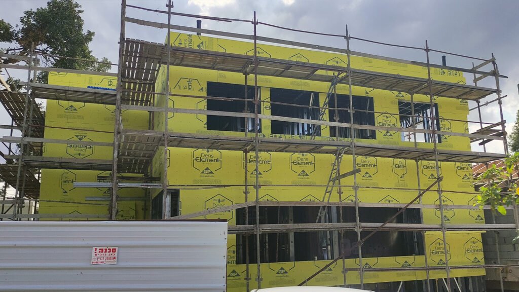 פלדה דקת דופן פרוייקט קריית טבעון