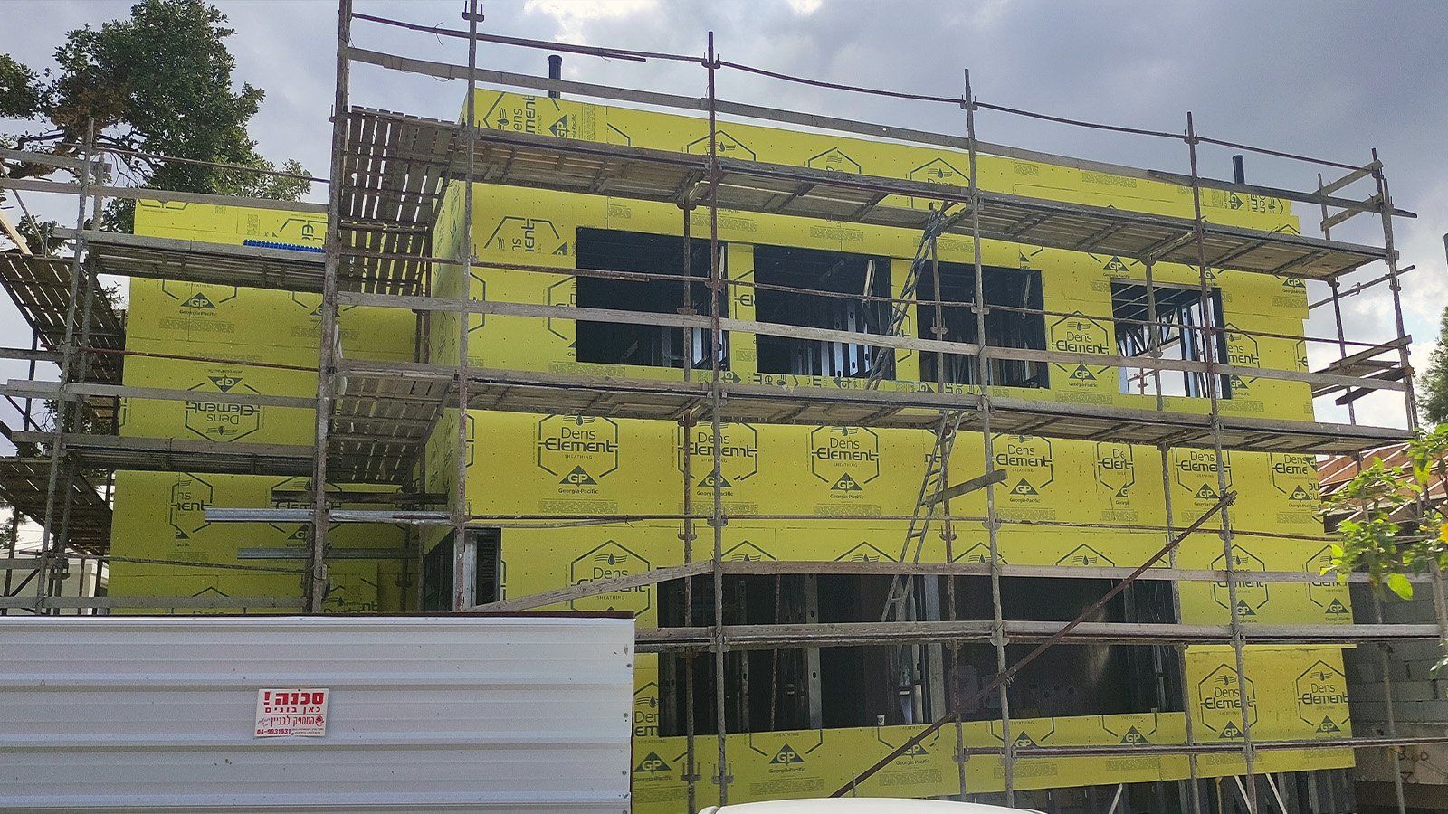 פלדה דקת דופן פרוייקט קריית טבעון