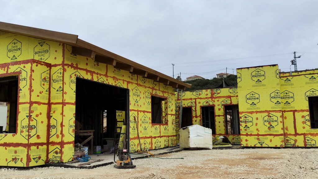 פרויקט בית פרטי בבנייה מתקדמת – חוות יאיר, אזור השומרון