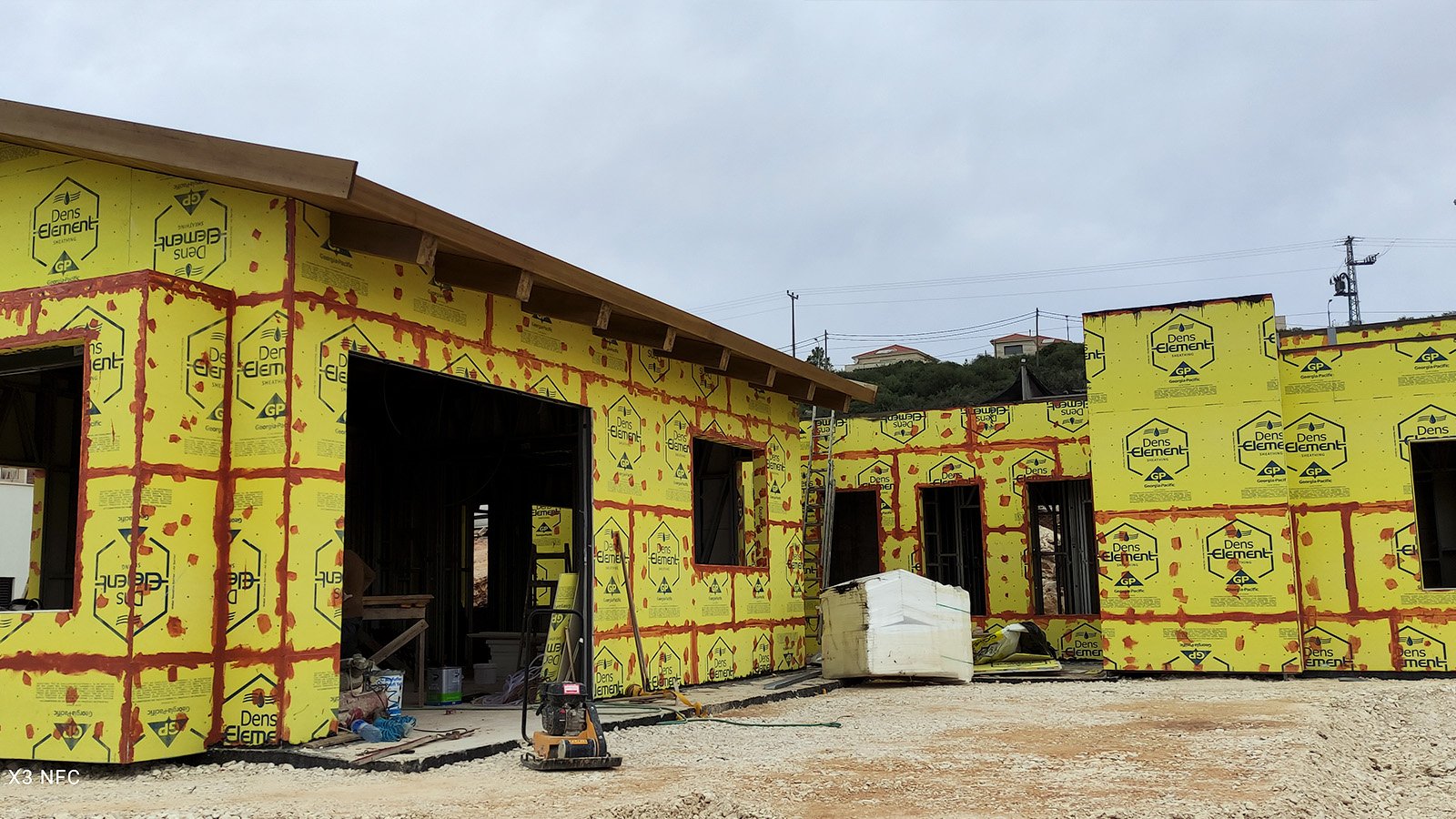 פרויקט בית פרטי בבנייה מתקדמת – חוות יאיר, אזור השומרון